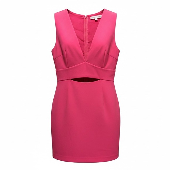 Endless Rose Dresses & Skirts - #103 Endless Rose Mini Dress Women Size M Pink V-Neck Cutout Sleeveless
